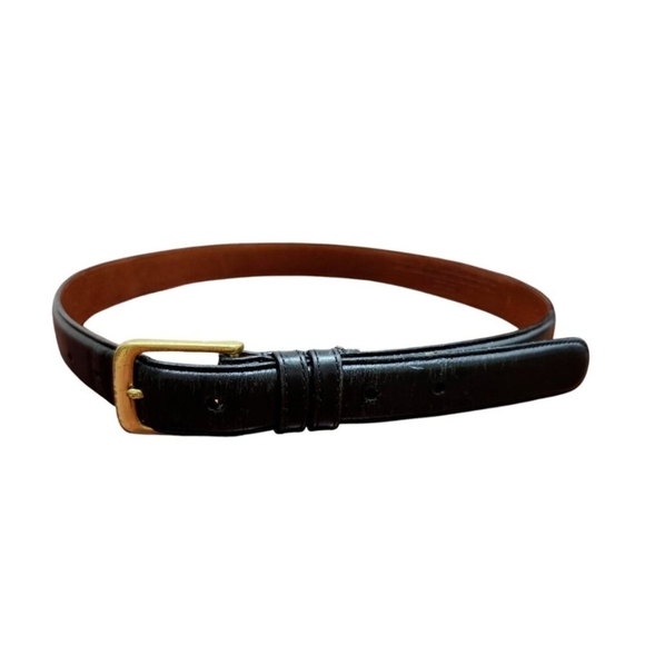 Coach Black Leather Belt Size 30''/75 cm - Picture 5 of 8